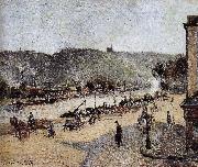 Camille Pissarro port painting